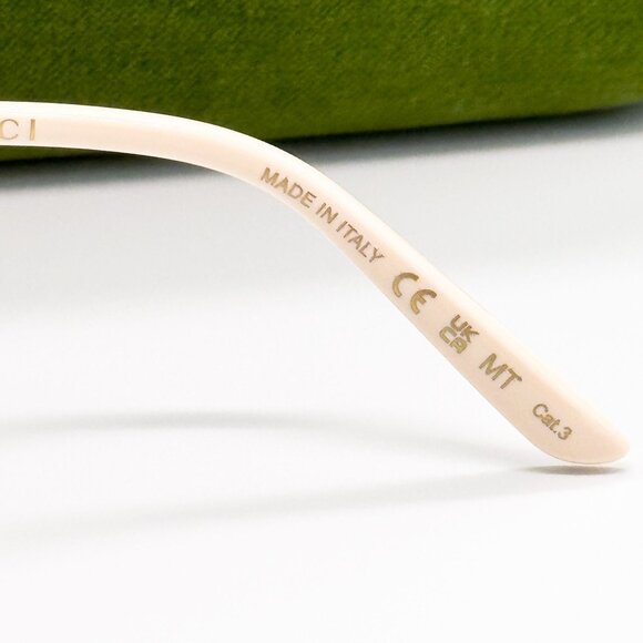 NEW GUCCI SUNGLASSES GG0802S 004 GOLD WOMEN EYEWEAR GUCCI main image 12